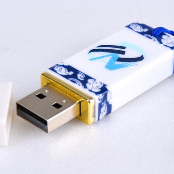 隨身碟-中國風印刷青花瓷USB-陶瓷隨身碟-花色盒裝圖騰印刷包裝-採購推薦股東會紀念品_1